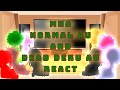 MHA Normal AU And Dead Deku AU React All Videos Are Mine Kiribaku GachaClub