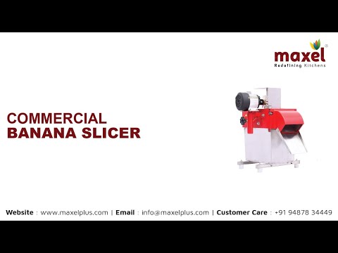 LEP1060 Commercial Banana Slicer - 150 Kg / Hr