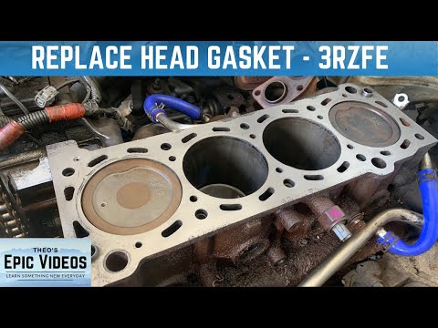 Replacing Head Gasket 3RZFE Hilux