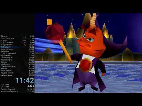 Spyro 2 | 100% Speedrun - 1:37:22