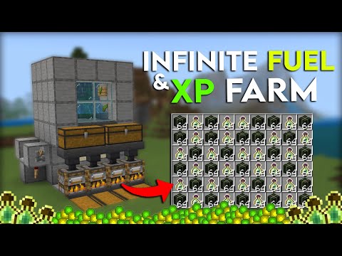 UPDATE 1.20 ZERO-TICK KELP FUEL AND XP FARM TUTORIAL in Minecraft Bedrock (MCPE/Xbox/PS4/Switch/PC)