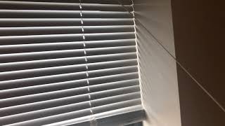 How to raise, lower and open window shades/blinds