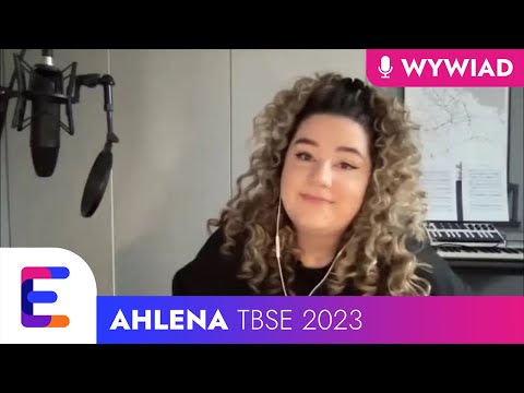 AHLENA 🇵🇱: "Chciałam dać sobie szansę być usłyszaną" | Tu bije serce Europy! Eurowizja 2023
