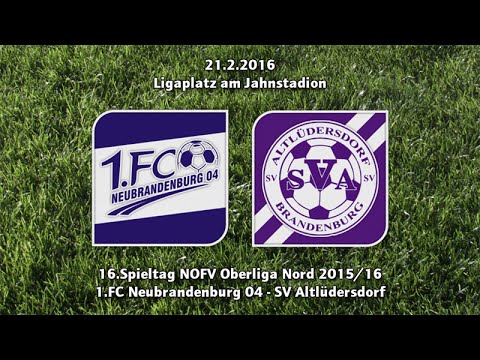FCN - Altlüdersdorf (16.Spieltag AOL 2015/16)