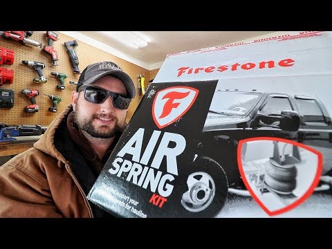 Firestone Ride Rite Air Spring Install 2013 Chevy Silverado