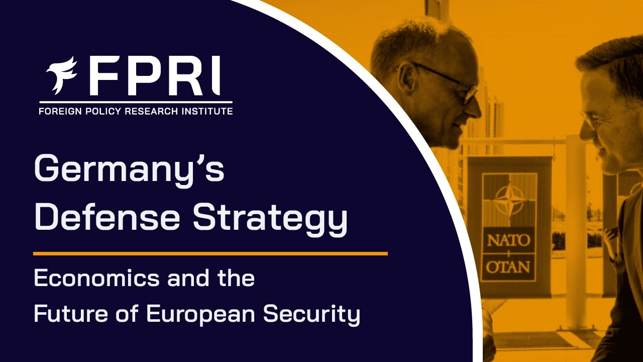 Germany’s Defense Strategy: Economics and the Future of European Security