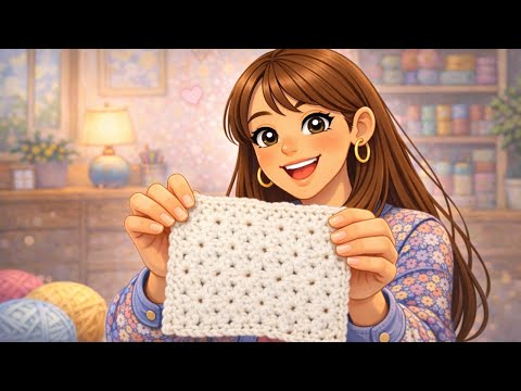 Este punto estrella a crochet es más fácil de lo que crees