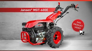 Jansen MGT-600E Dvojkolesový jednoosý traktor