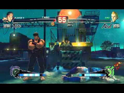 Ultra Street Fighter IV battle: Ryu vs Abel