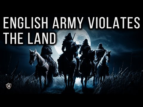 English army violates the land like the Four Horsemen ⚔ The Great Raid of 1355 ⚔️ Hundred Years' War