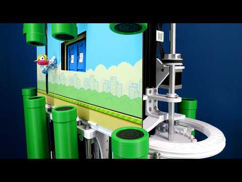 I Built a Mechanical Flappy Bird Game