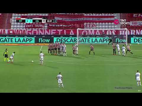 Gol de Luis Miguel Rodríguez Estudiantes vs Colon  hoy