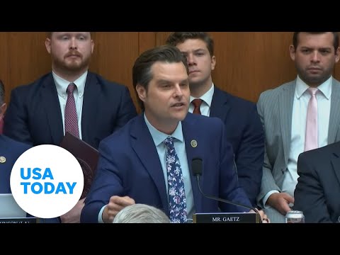 Chris Wray spars with Matt Gaetz in tense exchange over trust in FBI USA TODAY