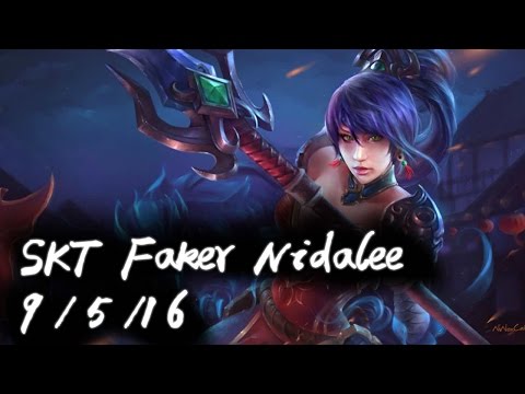 SKT Faker Nidalee Jungle | Korea High Elo Replays