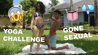 SLIPPERY YOGA CHALLENGE (GONE SEXUAL)