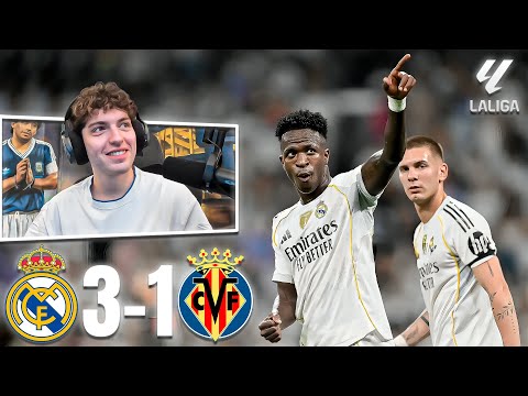 DAVOO XENEIZE REACCIONA REAL MADRID 3 - 1 VILLAREAL | LALIGA 2025/2026
