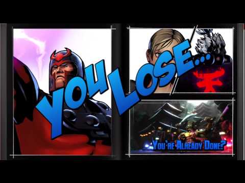 Marvel vs Capcom 3 - PS3 -- Non-Ranked Matches 15 - The Danger of Trashtalking Online...