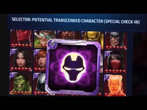 Transcendence Selector is Here! - F2P Account Day 72 - Marvel Future Fight