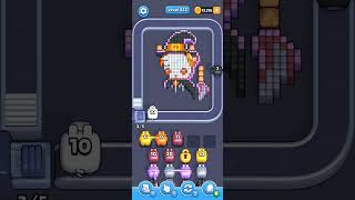 Pixel flow level 612