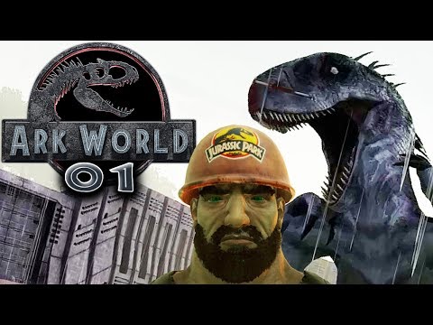 ARK WORLD Indoraptor Attacke Jurassic World Ark Projekt - Ark Deutsch German #01