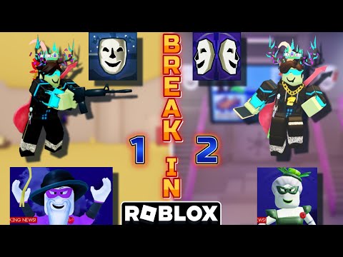 Roblox | BREAK IN 1 & BREAK IN 2 (STORIES) Complete Walkthrough & Endings (4K 2160p)