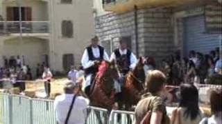 preview picture of video 'OLLOLAI FESTA DI  SAN BARTOLOMEO SANTU PORTHULU 2010'