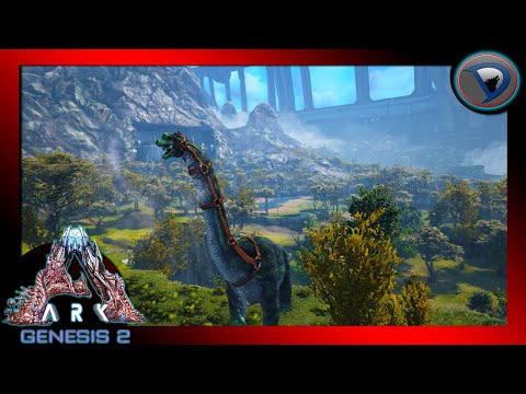 Ark Gen2 Cluster Adventure! Ep 18: Ark Additions Brachiosaurus Taming!