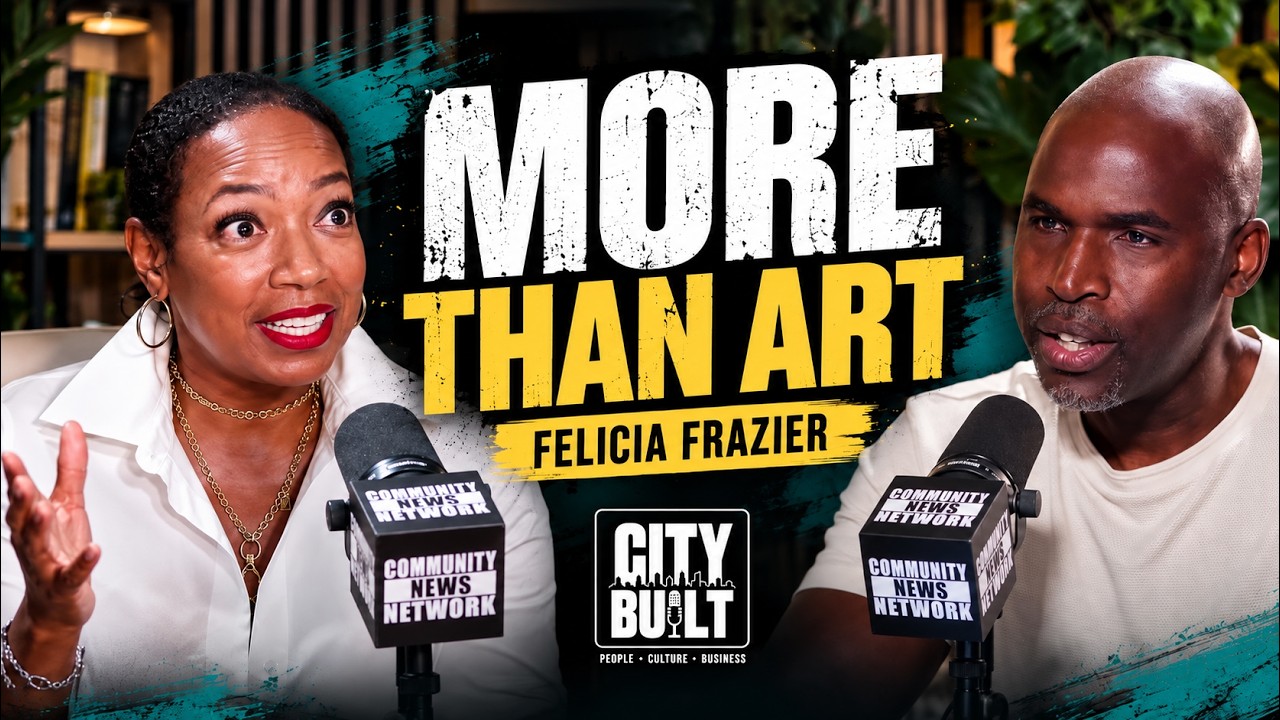 Felicia Frazier and host Irvans Augustin in conversation on City Built Sessions