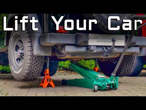 How To SAFELY Lift Your Car On Jack Stands
