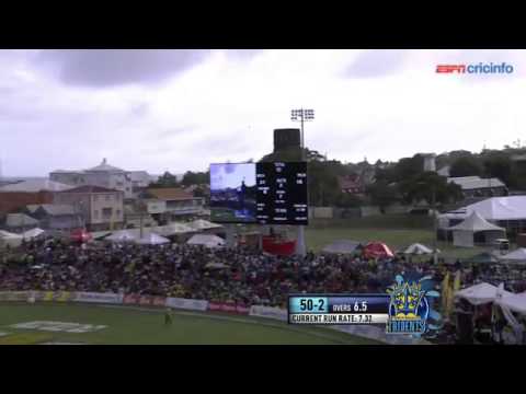 Dwayne Smith 59 vs Guyana amazon Warriors CPL Finals Match 2014