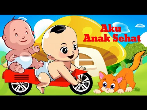 Aku Anak Sehat | Lagu Anak Populer Tahun 90 An | Animasi Bayi Lucu