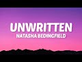 Natasha Bedingfield Unwritten Lyrics Feel The Rain On Your Skin