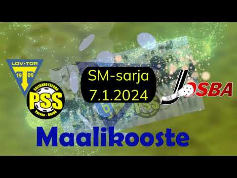 Maalikooste Loviisan TOR/PSS - Josba (P22 SM sarja 7.1.2024)