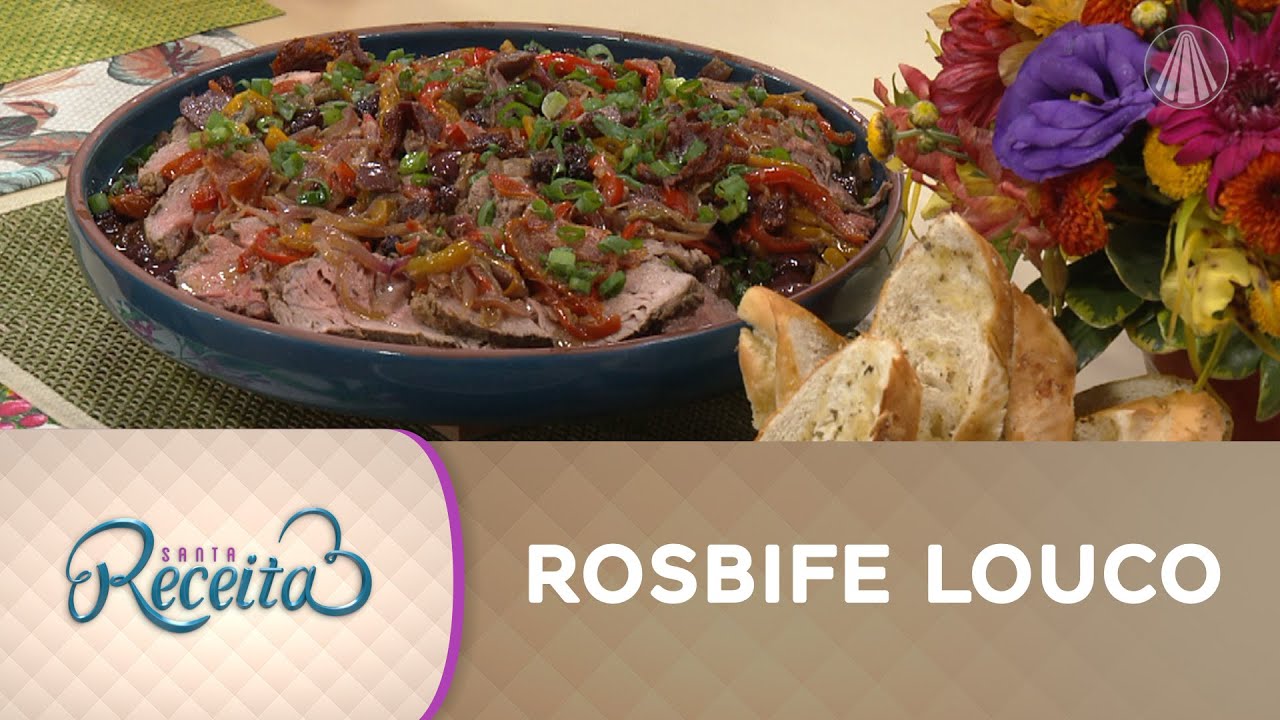 Receita completa do melhor ROSBIFE LOUCO para o seu jantar
