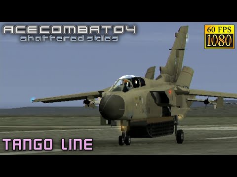 Ace Combat 04: Shattered Skies. Mission 10 "Tango Line" [HD 1080p 60fps]