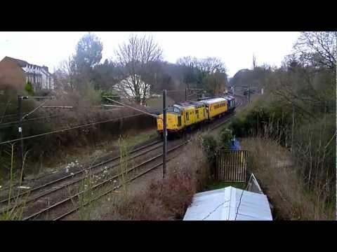 1Q23 07:01 Cambridge T.&R.S.M.D. to Derby R.T.C.(Network Rail) @ Stansted Mountfitchet 03/04/13