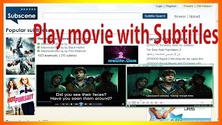 Windows media player subtitles-Media player classic subtitles-How to add subtitles
