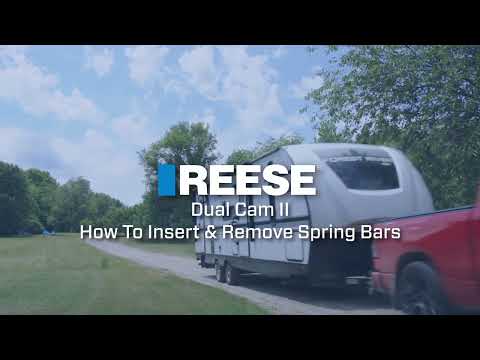How To Set Up a Weight Distribution Hitch - REESE® Dual Cam II - Using the Sway Control Bars