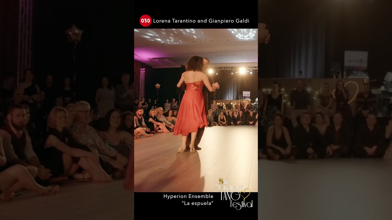 Video thumbnail for Lorena Tarantino and Gianpiero Galdi – La espuela #lorenaygianpiero #sarajevotangofestival #030tango