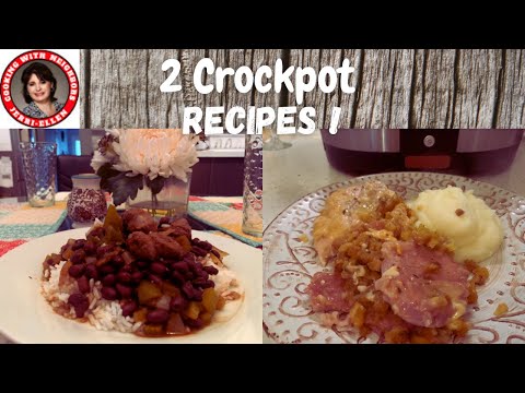 Easy Crockpot Dinners-  - What's for Dinner #crocktober2021 Black Bean & Sausage // A Chicken recipe
