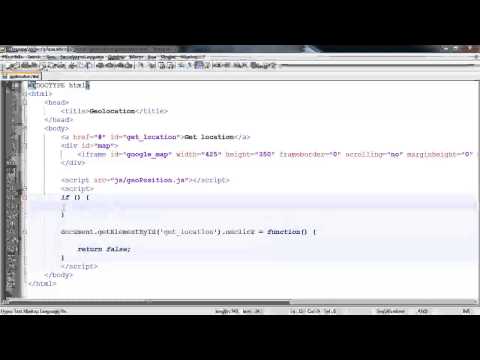 HTML5 Tutorials Detect user s location with HTML Geolocation Part 1 4
