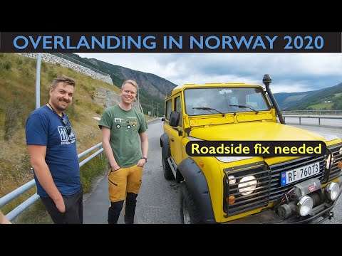 We cross Dovrefjell and head south to find camp - Overlanding in Norway 2020