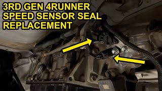 3rd Gen 4Runner Transmission Speed Sensor Seal Replacement (1996-2002)