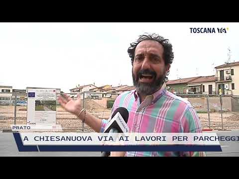 2022-06-29 PRATO - A CHIESANUOVA VIA AI LAVORI PER PARCHEGGIO E GIARDINO