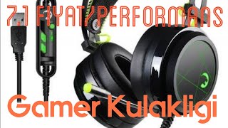 Bütçe Dostu Sanal 7.1 Destekli Oyuncu Kulaklığı İncelemesi | Gamepower Medusa 7.1
