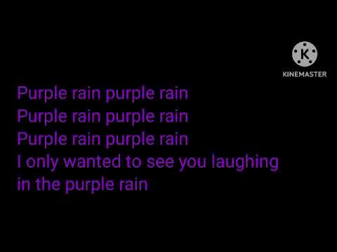 Purple rain by Ali Campbell (Radio Riddler) - Lyrics