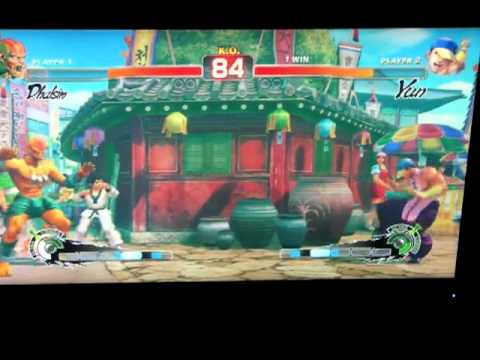 DreamHack Winter 2011 - LB - Infamous H (Dhalsim) vs. Popi (Yun)