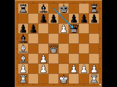 Evo kako su igrali veliki igrači ○  ALEKHINE vs FORRESTER # 1884