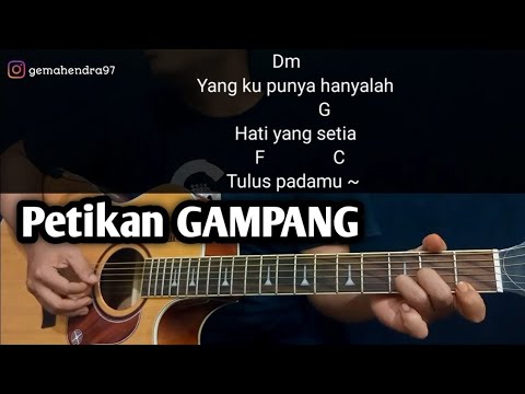Kunci Gitar CINTA LUAR BIASA - Andmesh Kamelang | Versi Petikan