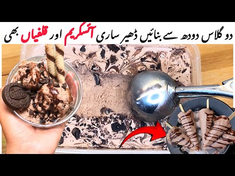 Low Budget 😍 Chocolate ice Cream with Milk | No condensed Milk | No biscuits | No custard |